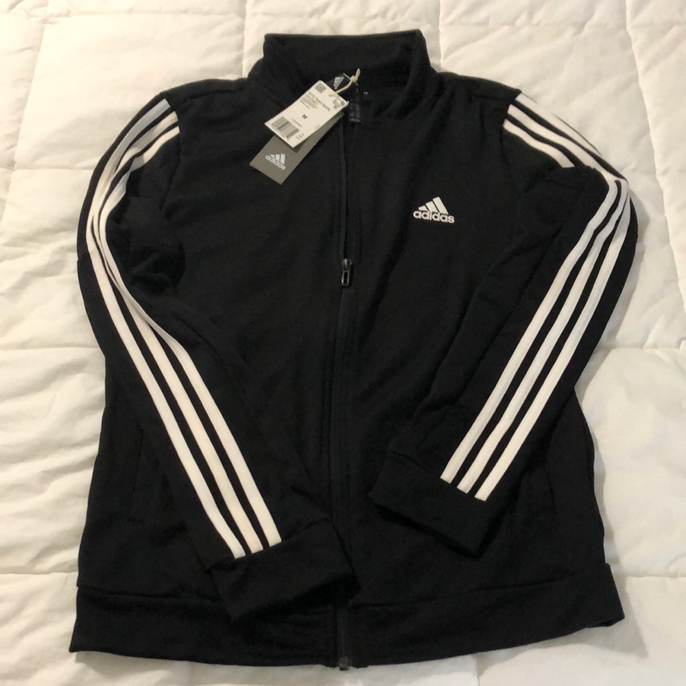 Adidas zip up track jacket